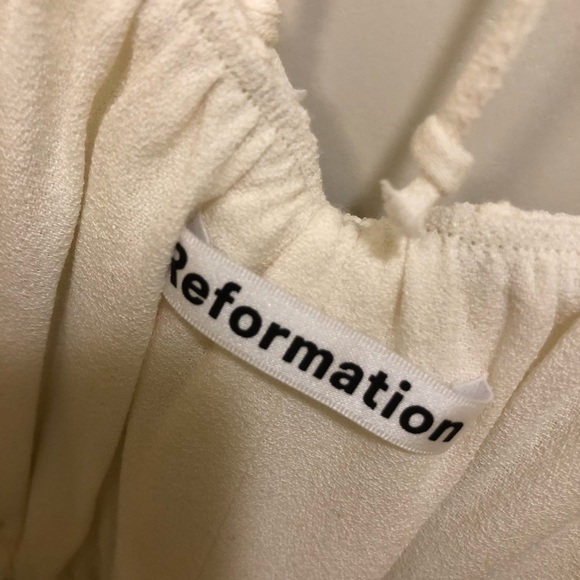 ✨ NWOT ✨ Reformation Plath top in Ivory - Picture 7 of 9